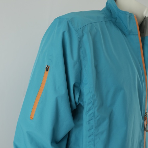 Peter Millar Element 4 Water Full Zip Jacket Mens Large Green Miami Dolphins - Picture 4 of 10